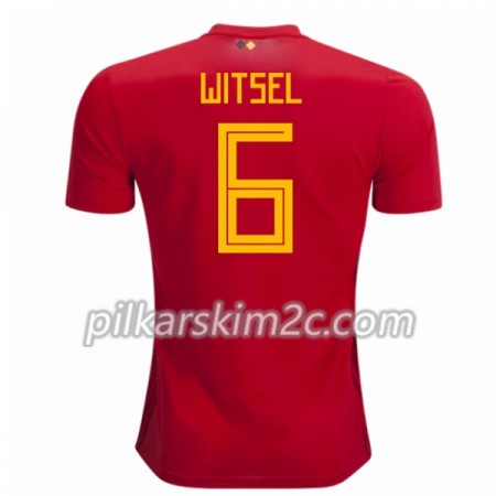 Koszulka Belgia Witsel 6 Główna Mistrzostwa Świata 2018 - Koszulki Piłkarskie